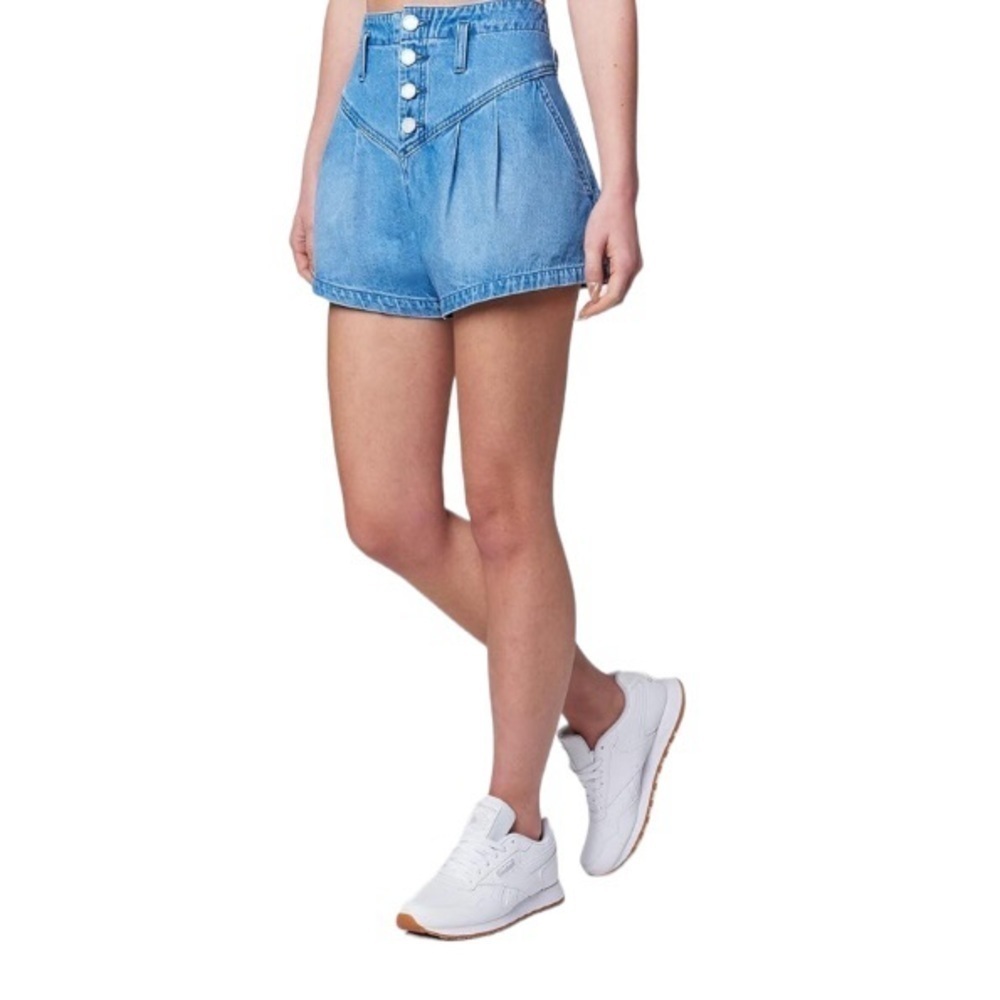 BLANK NYC Flare Womens Denim Shorts Size‎ 30  NEW